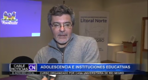 Prof. Alejandro Raggio en entrevista para Youg Tevé