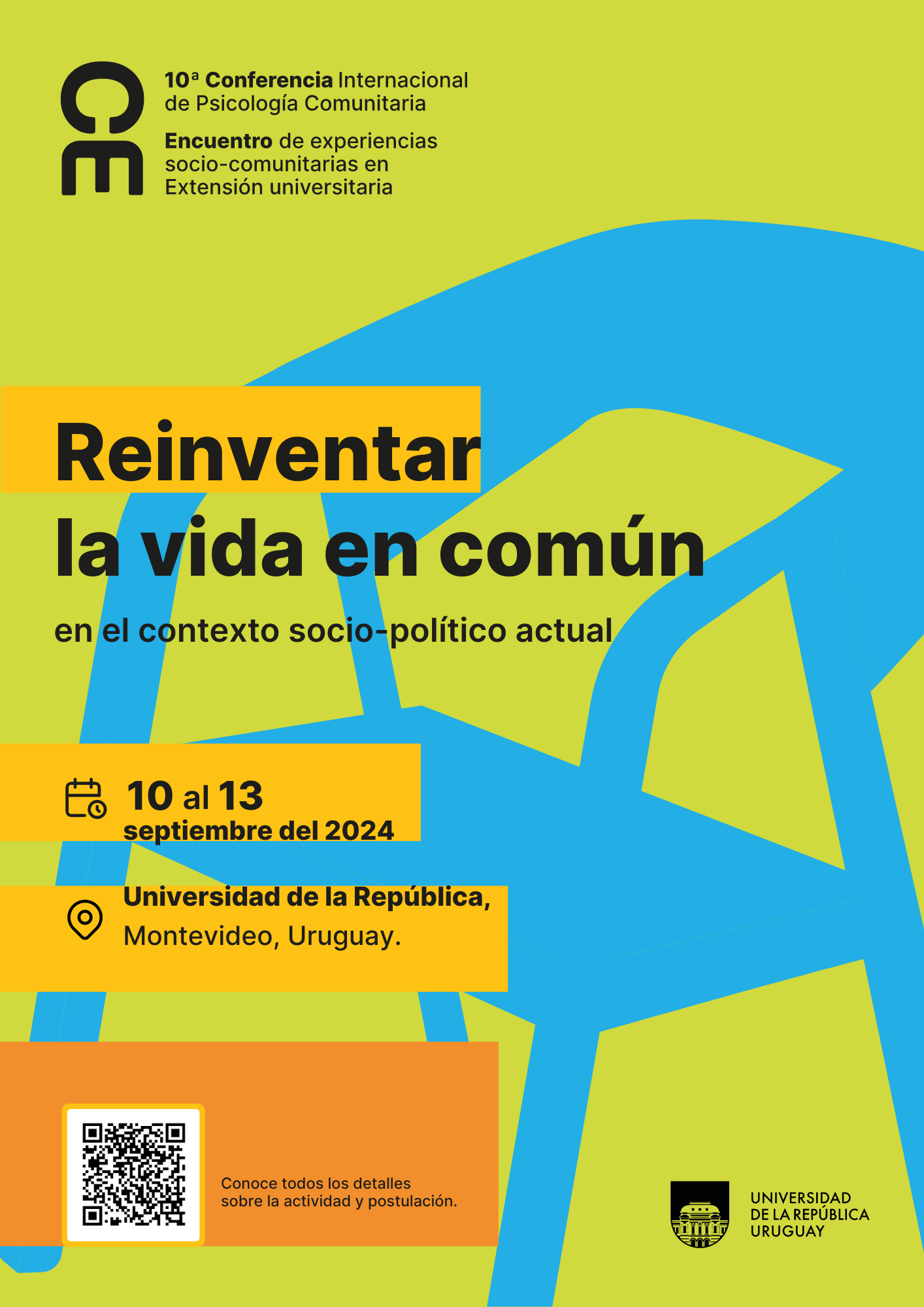 10ma. Conferencia Internacional de Psicología Comunitaria y Encuentro de Experiencias Socio-comunitarias en Extensión Universitaria