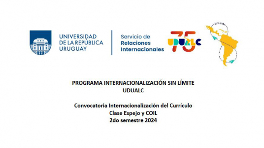 Convocatoria Internacionalización del Currículo Clase Espejo y COIL