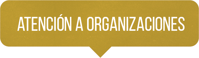 Atención a organizaciones