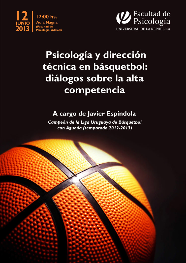 Psicología y dirección técnica en básquetbol: | Facultad de Psicologia