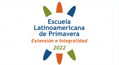 Logo Escuela Latinoamericana de Primavera: Extensión e Integralidad 2022