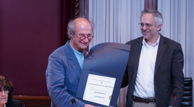 Honoris Causa a Bernard Golse. Foto: Juan Martín Xavier, UCUR