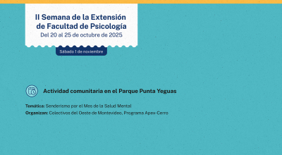 afiche de difusión de la actividad