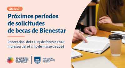 Próximos períodos de solicitudes de becas de Bienestar (Renovación-Ingreso)