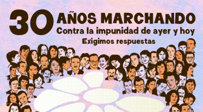 afiche de difusión de la Marcha del Silencio