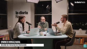 Enrico Irrazábal, decano de la Facultad de Psicología, habló en Casi Mañana