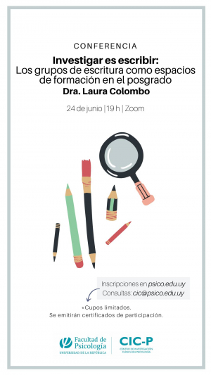 Los grupos de escritura como espacios de formación en el posgrado