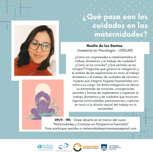 ¿Qué pasa con los cuidados en las maternidades?