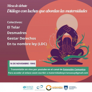 Diálogo con luchas que abordan las maternidades