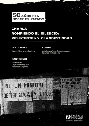 afiche de la actividad