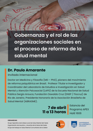 afiche de la actividad