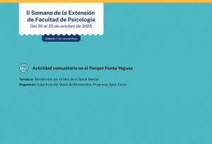 II Semana de la Extensión de la Facultad de Psicología 2025