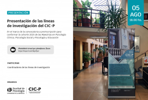 afiche de la actividad