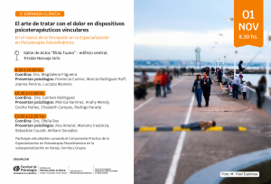 afiche de difusión de la Jornada