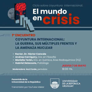 afiche de difusión de la actividad