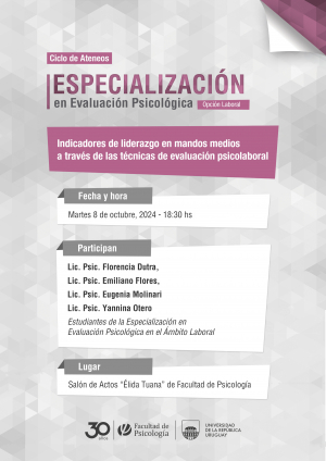 afiche de la actividad