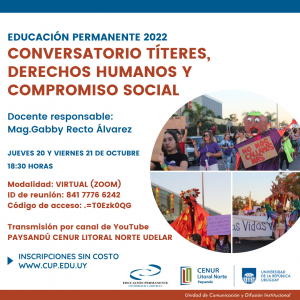 Títeres, Derechos Humanos y Compromiso Social