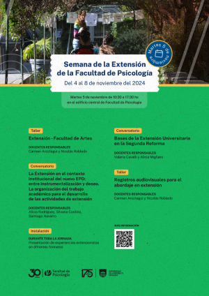 afiche de la actividad