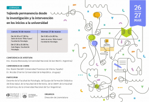 afiche de difusión del evento