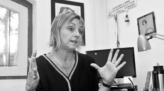 Alejandra López. Foto: Federico Gutiérrez. La Diaria