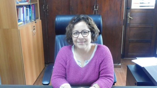 Decana de Facultad de Psicología, María José Bagnato. Foto: Rosana Porteiro, UCUR