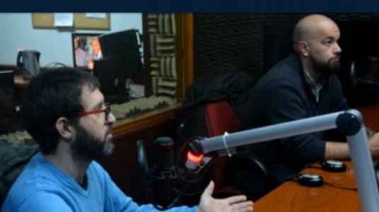 Ricardo Pautassi y Paul Ruiz en Radio Uruguay