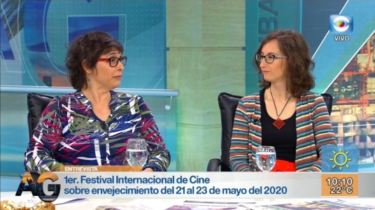 Mónica Lladó y Carolina Guidotti en Arriba gente