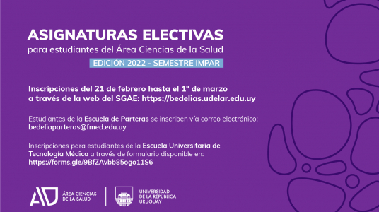 Inscripción a Unidades Curriculares Electivas