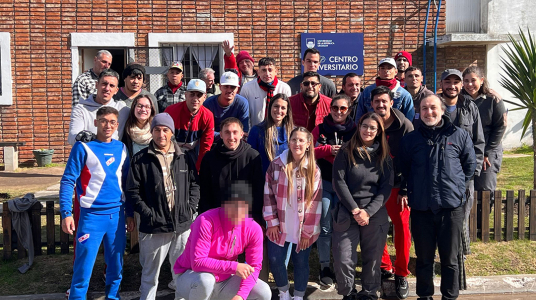 Decano de la Facultad de Psicología vistió el Centro Universitario del Complejo Penitenciario de Santiago Vázquez