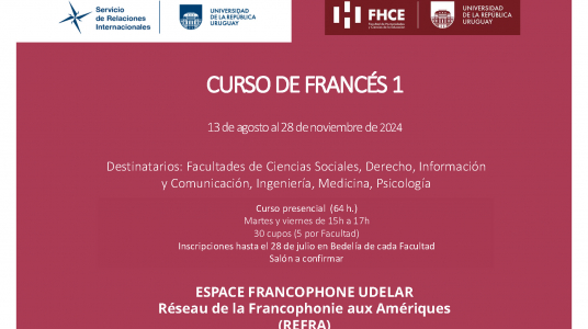 Cursos de Francés 1 en el Espacio Francófono - CELEX