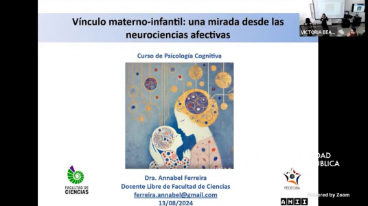 Conferencia “Vínculo materno-infantil: una mirada desde la neurociencia afectiva”