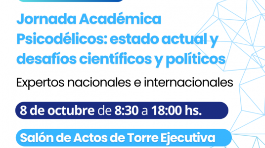 Jornada Académica Psicodélicos: estado actual y desafíos científicos y políticos