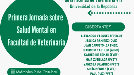 Primera Jornada sobre Salud Mental en la Facultad de Veterinaria