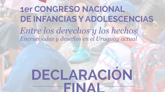 Declaración Final de 1º Congreso Nacional de Infancias y Adolescencias 