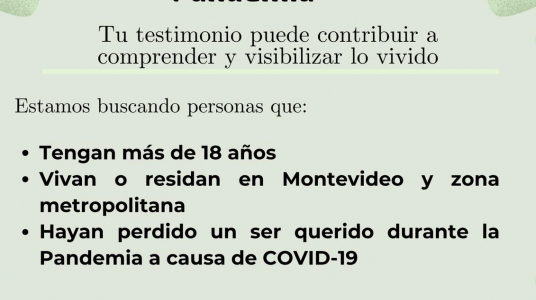 imagen de difusión de la convocatoria
