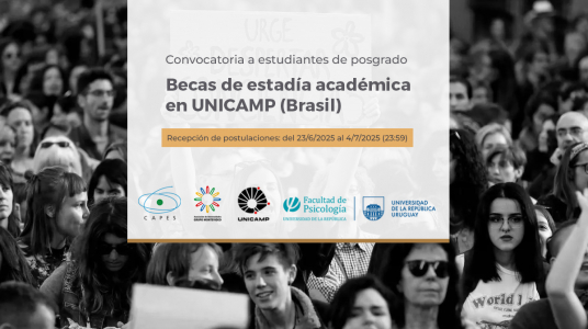 Convocatoria a estudiantes de posgrado: Becas de estadía académica en UNICAMP (Brasil)