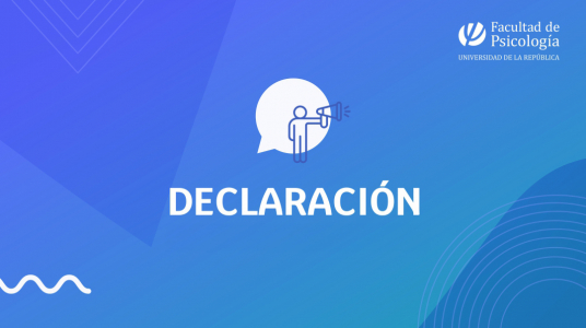 imagen con la palabra Declaración
