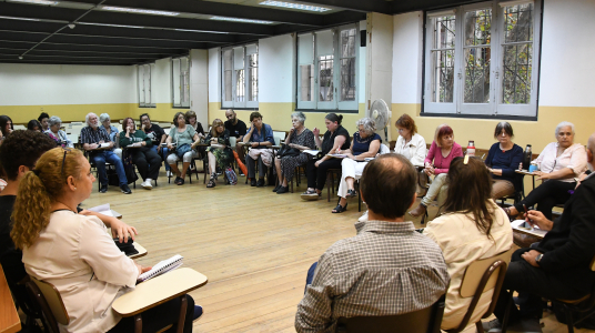 Facultad de Psicología fue sede de una asamblea sobre memoria y derechos humanos