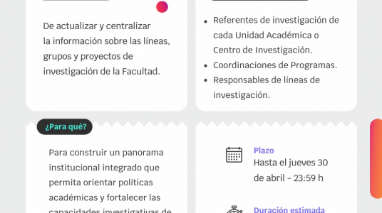 Imagen de difusión de la convocatoria