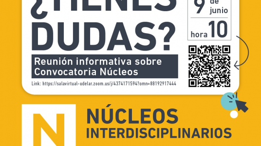 imagen de difusión de la reunión informativa sobre la convocatoria