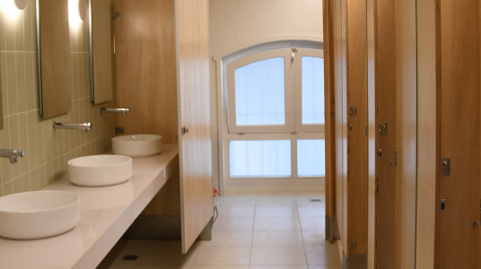 Fotografía del baño del entrepiso