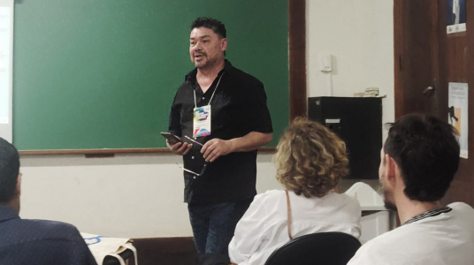 Fotografía de Javier Romano en el 35° Congreso de la Asociación Latinoamericana de Sociología 