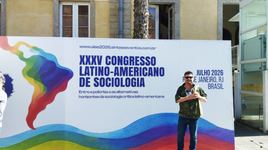 Fotografía de Javier Romano en el 35° Congreso de la Asociación Latinoamericana de Sociología 