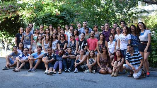 Fotografía de los estudiantes participantes de esta edición de la Escuela de Verano
