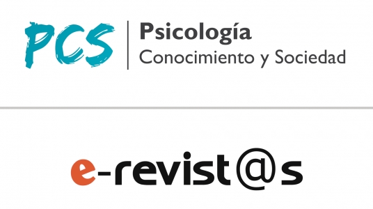 Isologotipo de la Revista Psicología, Conocimiento y Sociedad