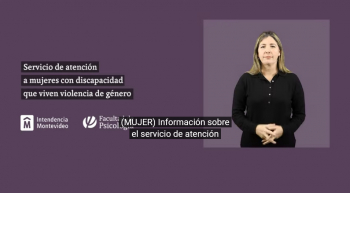 Servicio de atención a mujeres con discapacidad que viven violencia de géner
