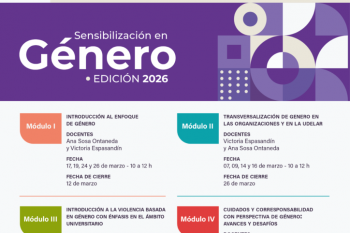 afiche de difusión de la actividad