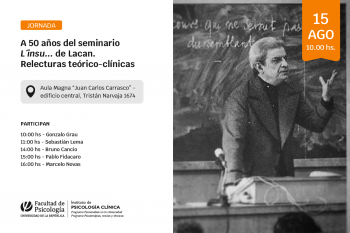 afiche de difusión de la actividad