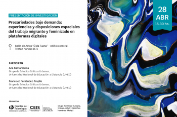 afiche de difusión de la actividad